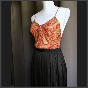 Zara Black Palazzo Pants with Pleating